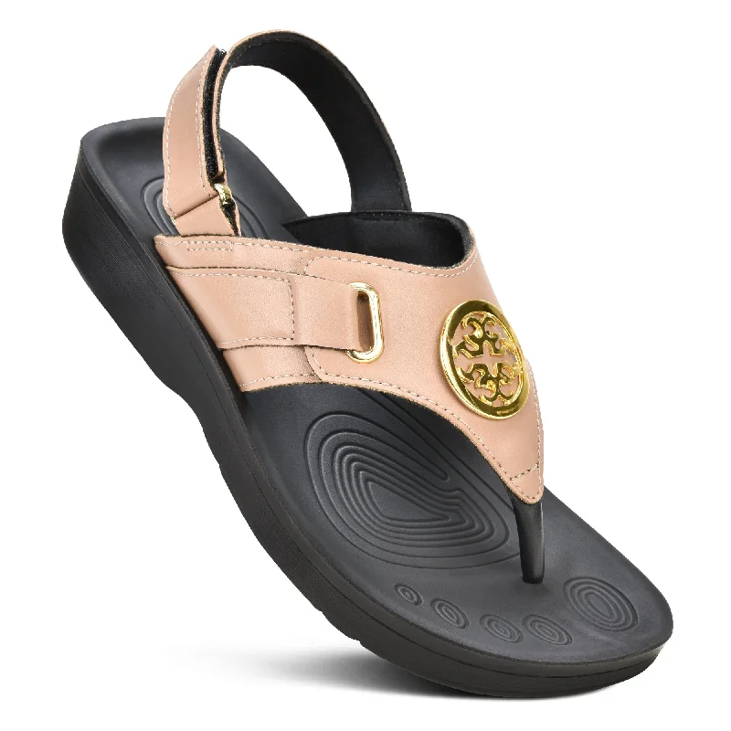 AEROTHOTIC Cait Casual Fashion Slingback Sandals for Women - Original Thailand Imported - L0363