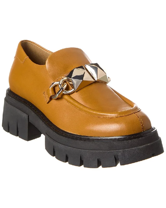 Ash Leon Leather Platform Loafer