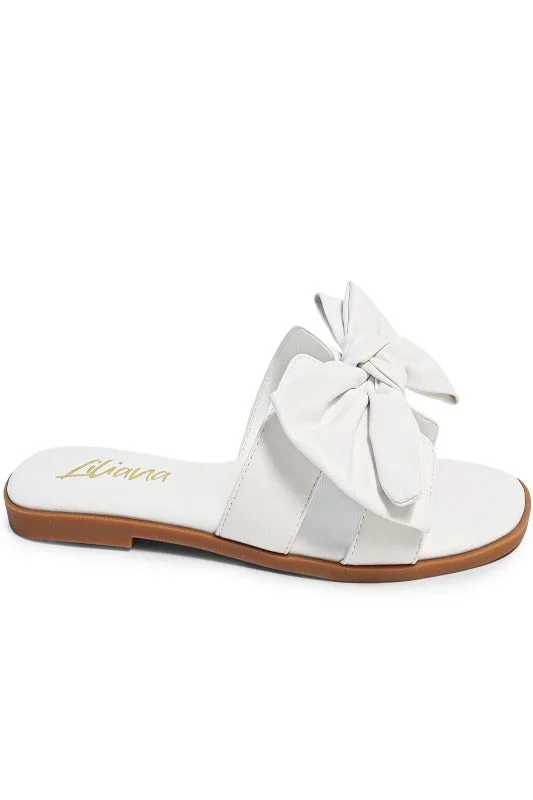 Flat Sandal with Bow