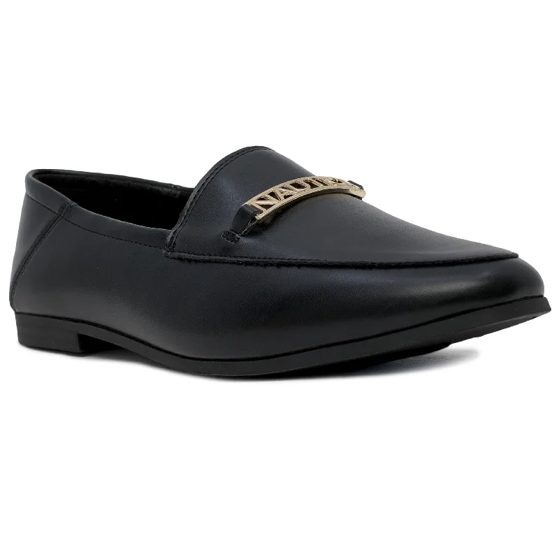 Nautica Womens Faux Leather Loafer