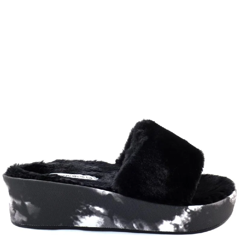 Shoe Republic Open Toe Fury Platform Sandals - Krite