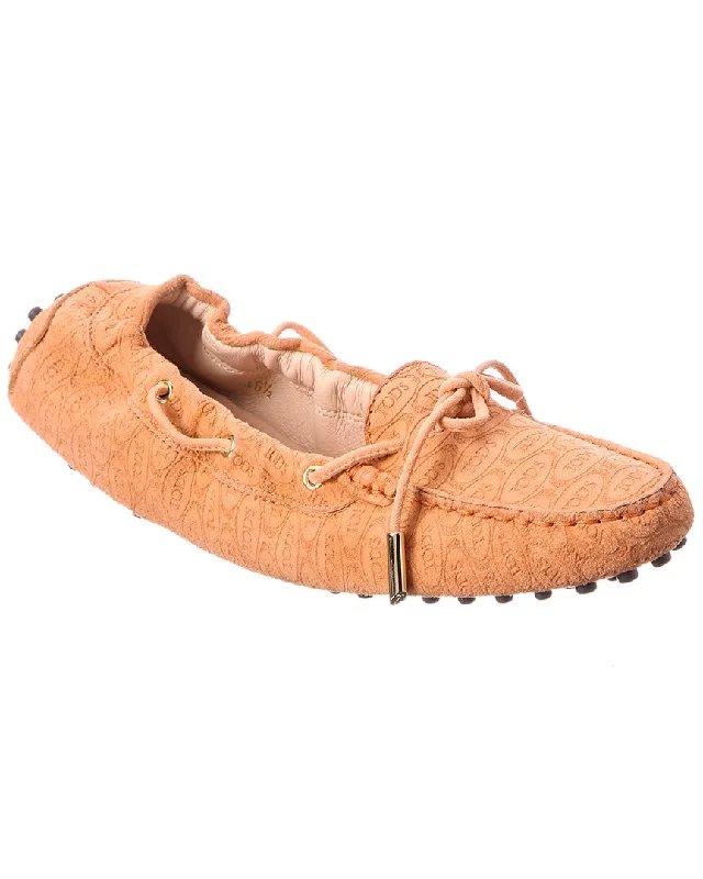 TODs Alber Elbaz Suede Loafer