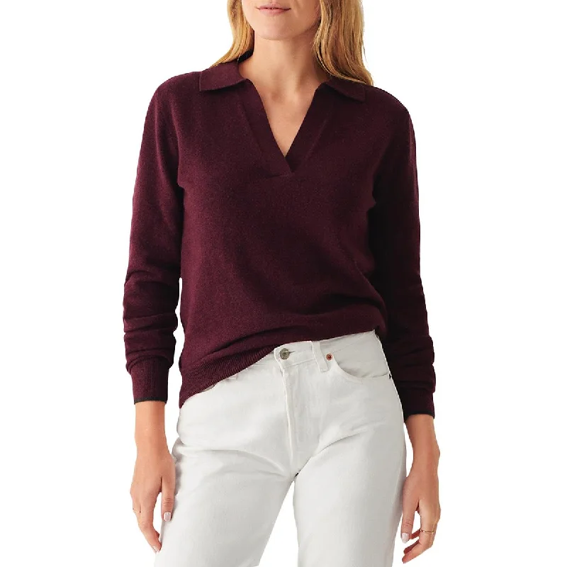 Faherty Womens Jackson Knit Long Sleeve Pullover Sweater