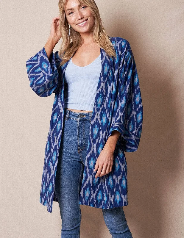 Fair Trade Ikat Kimono