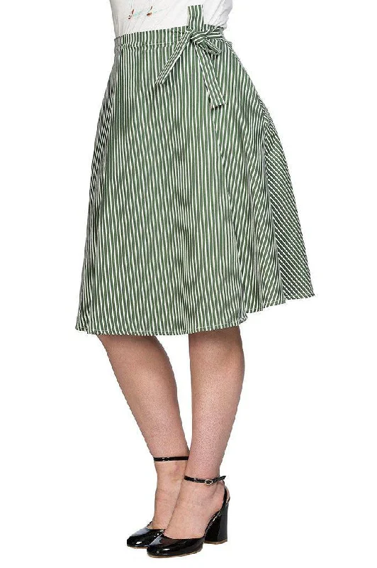 Stripe And Ripe Wrap Skirt