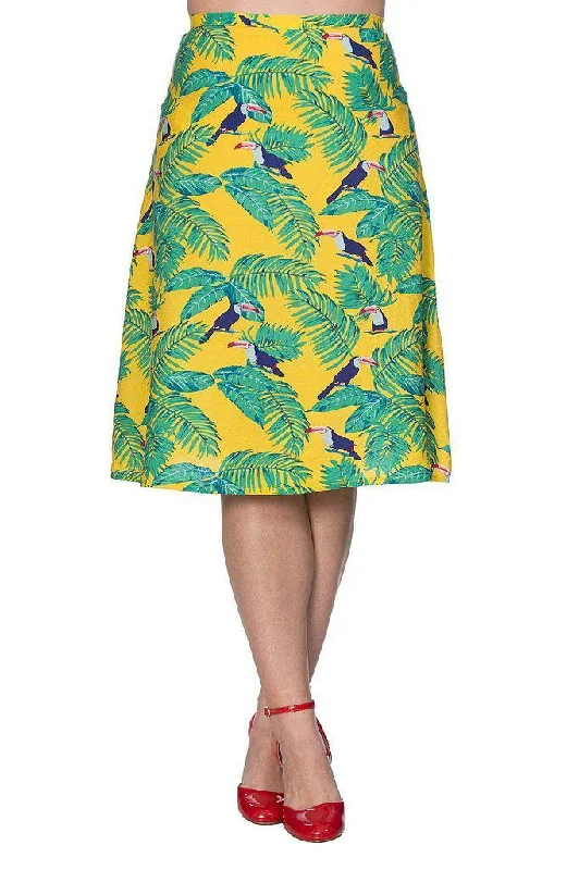 Toucan All Over Skirt