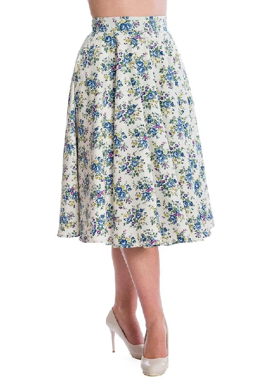 Wild Flower Swing Skirt