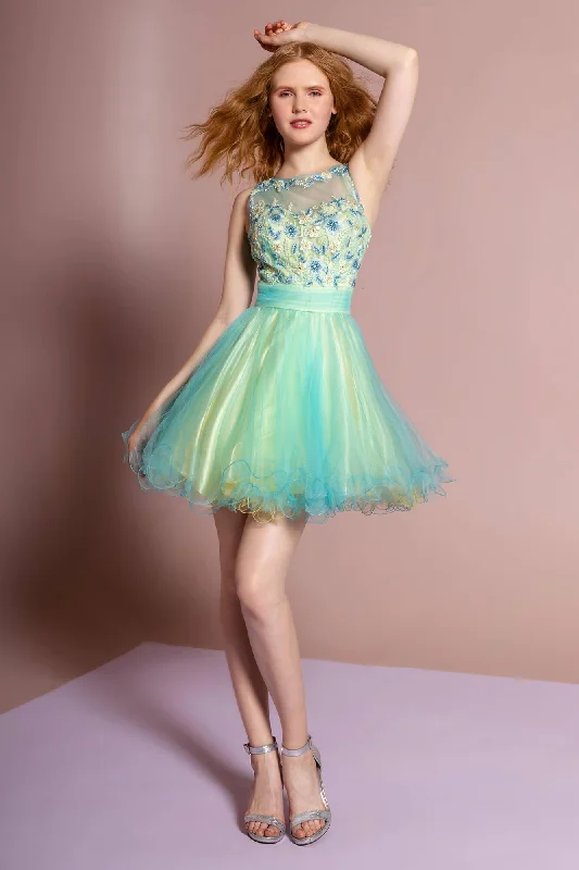 Sleeveless Short Cocktail Dress Prom