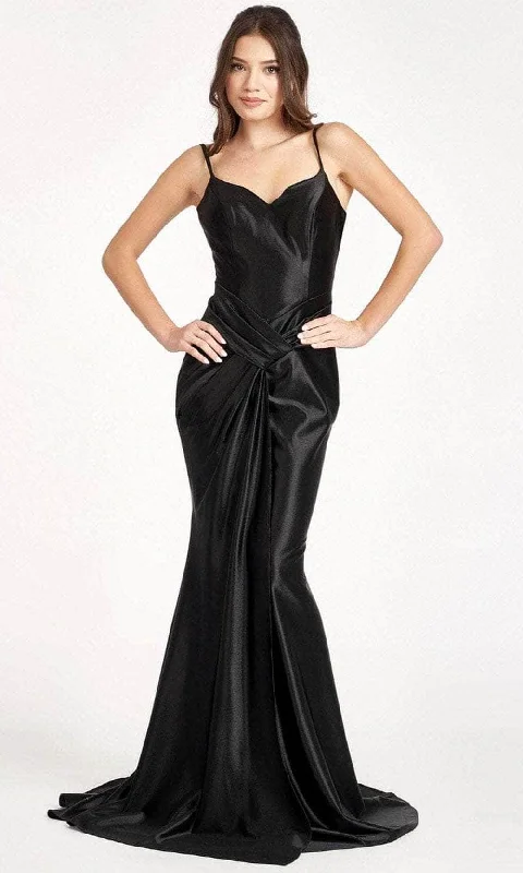 Elizabeth K GL3044 -V-Neck Sleeveless Prom Dress