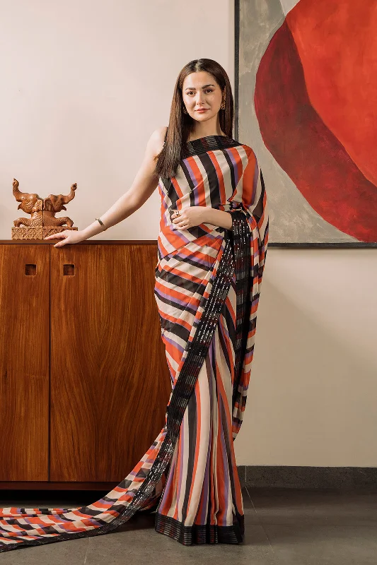 Sohawa Saree (Sleeveless)