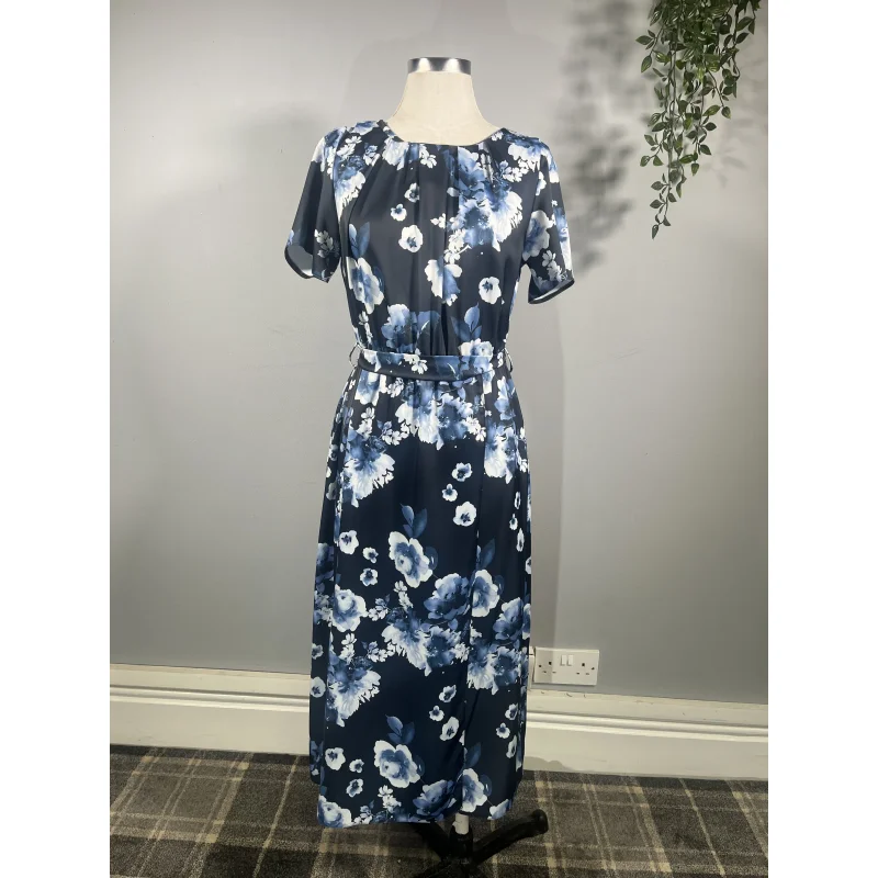 Daphne Dress - Navy Floral (10)