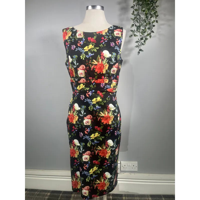 Lady V Dress - Multicolour Floral (12)